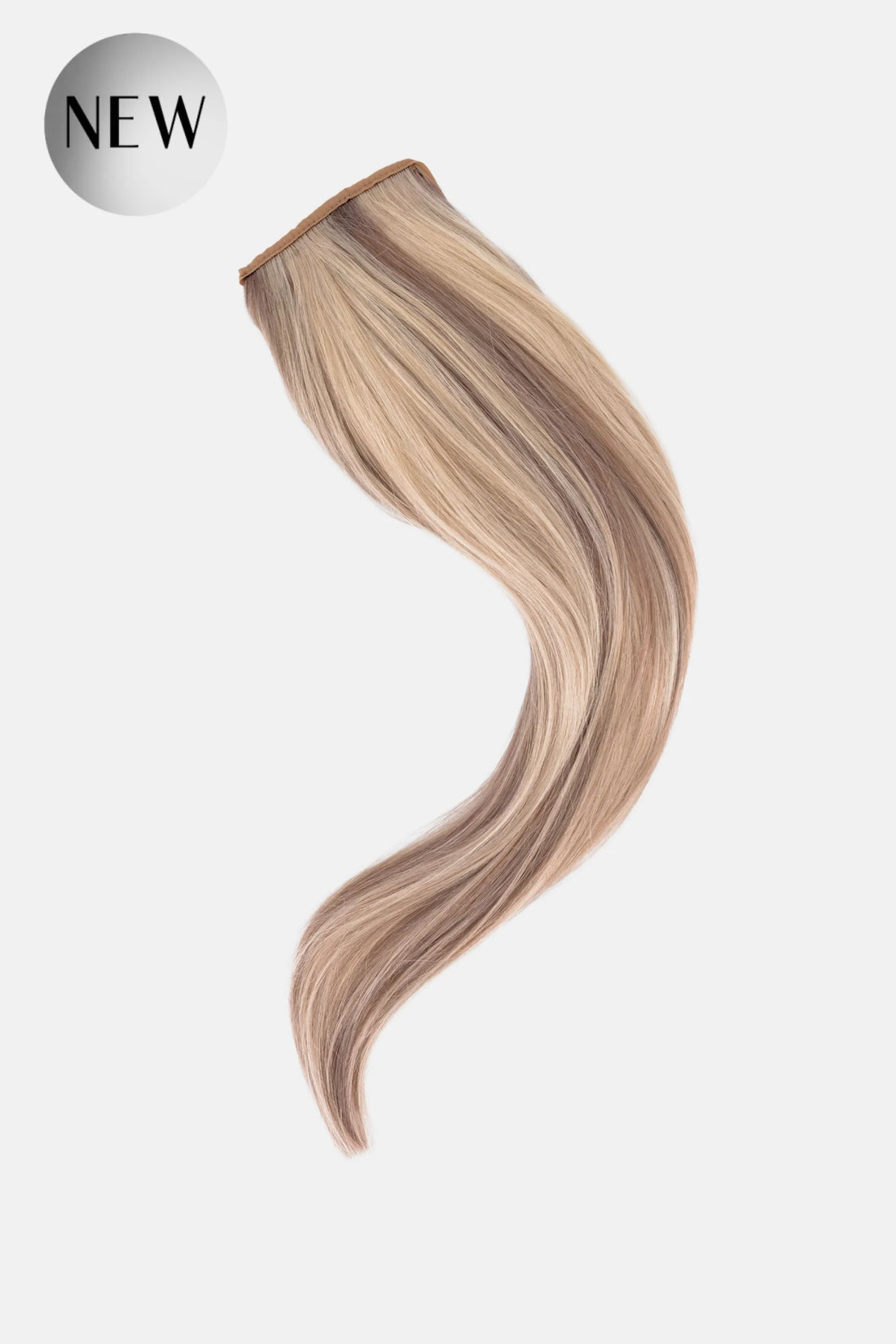 Highlighted Cool Blonde 20inch Clip in Ponytail