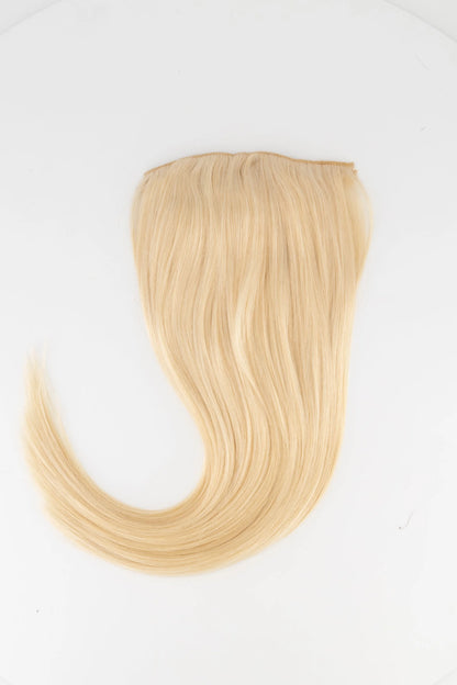 Frontrow set of clip-in hair extensions in light blonde