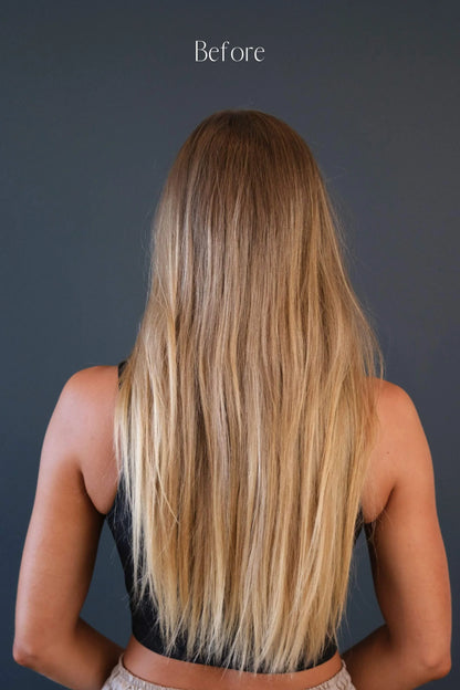 Mixed Blonde Clip-in Hair Extensions Double-drawn Clip-in extensions