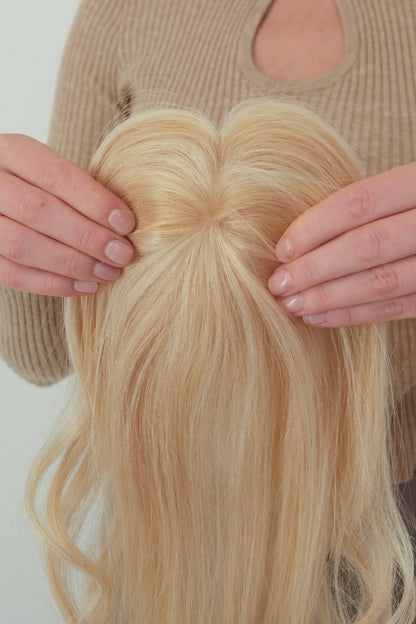 Mixed Blonde Hair Topper