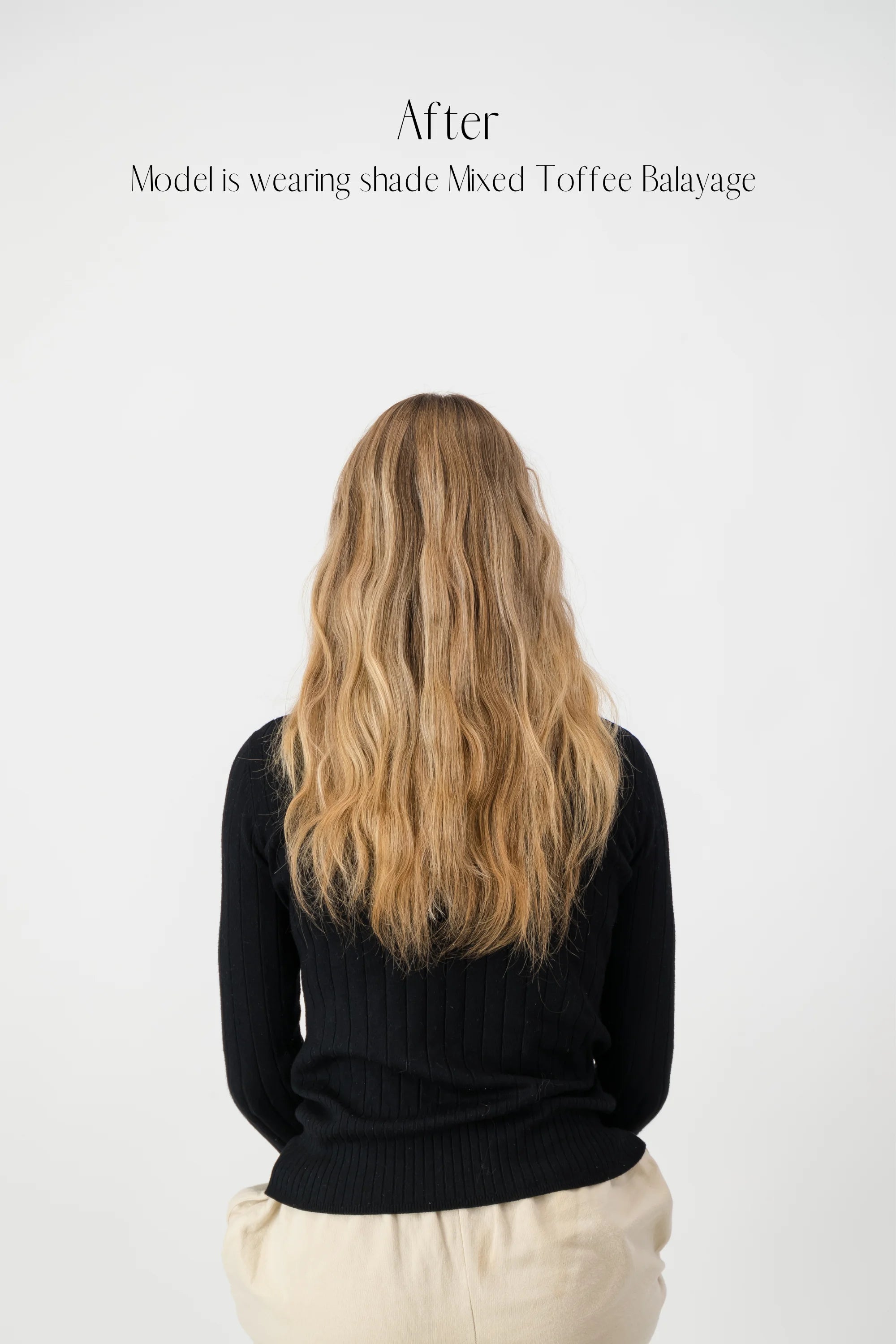 Mixed Toffee Balayage Volumizing Clip-in Hair Set 60g Set / 14’’ in length