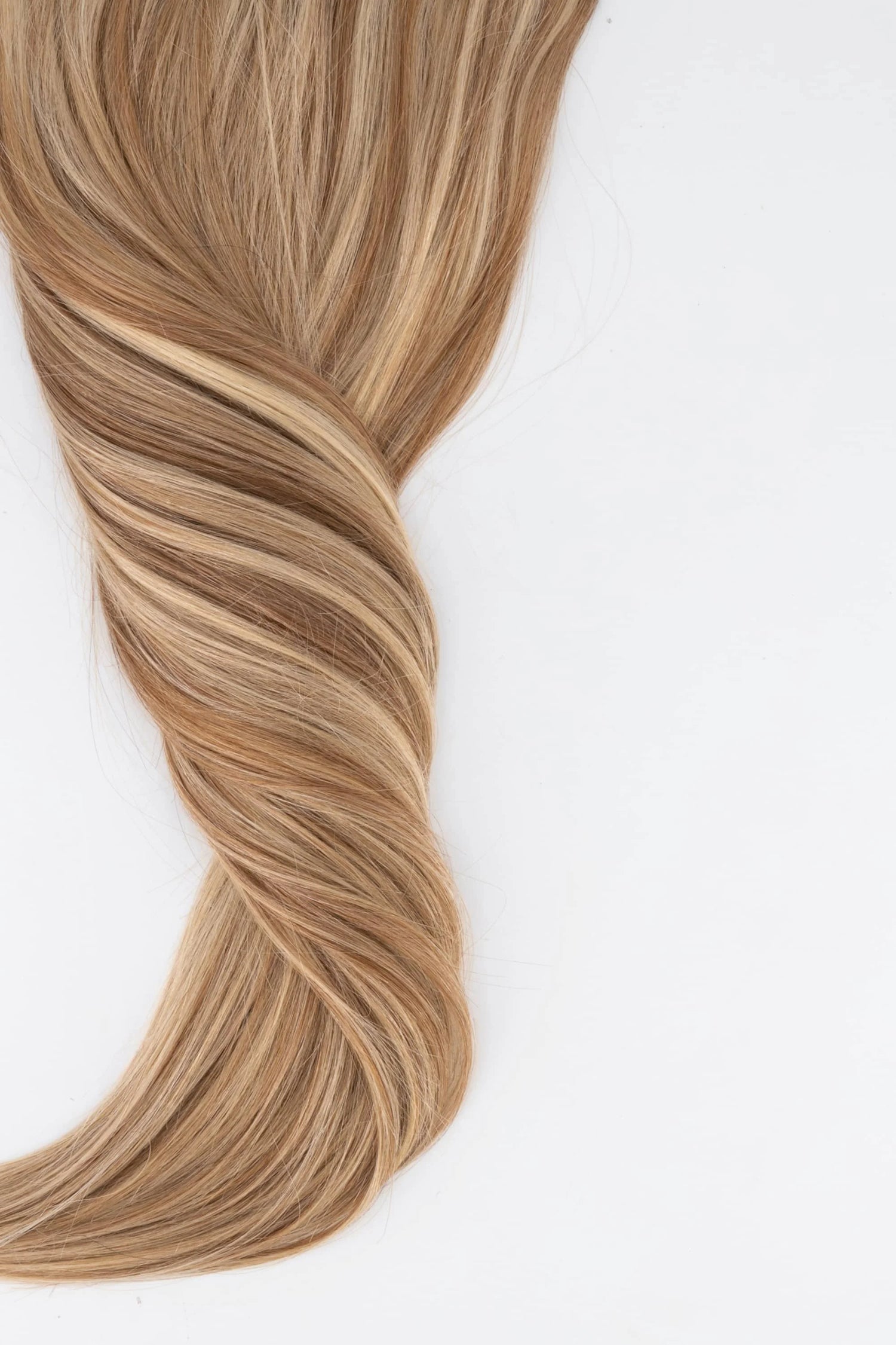 Mixed Toffee Clip-In Hair Extensions Double-drawn Clip-in extensions