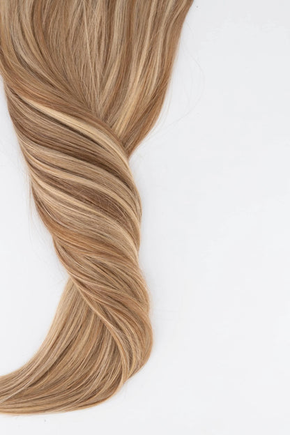 Mixed Toffee Clip-In Hair Extensions Double-drawn Clip-in extensions