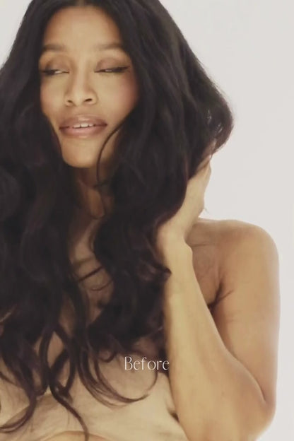 Brown Black Clip-in Bangs