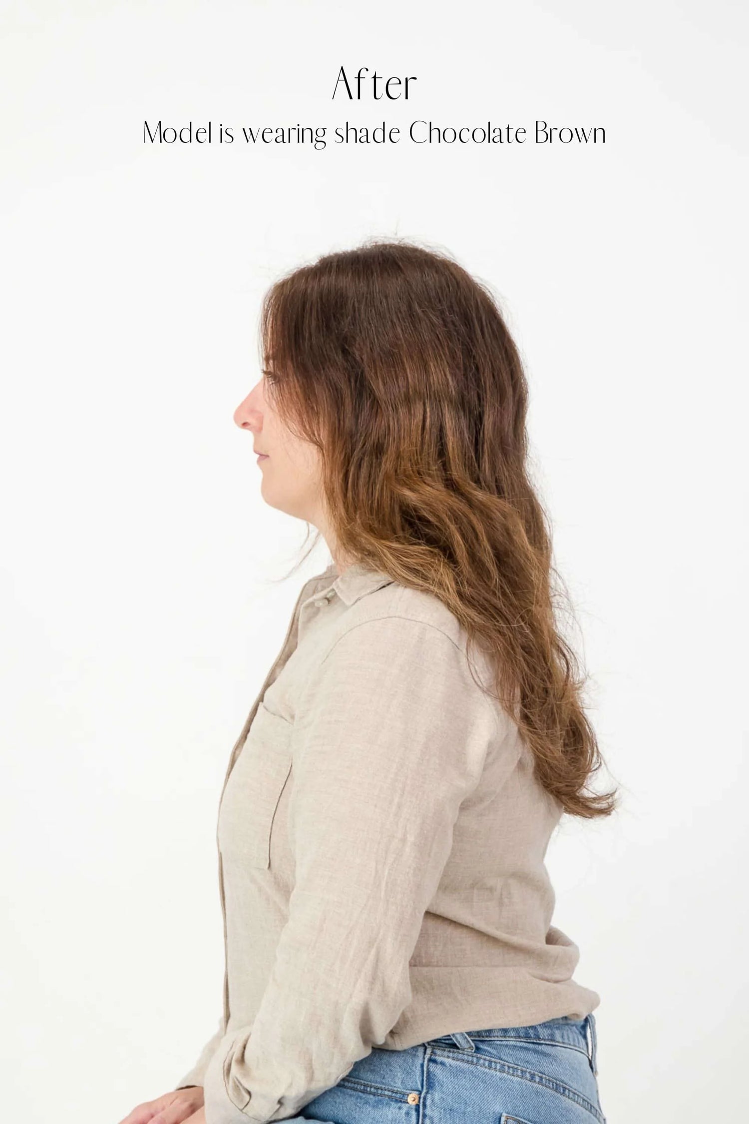 Rooted Mixed Chocolate Volumizing Halo Hair Extensions