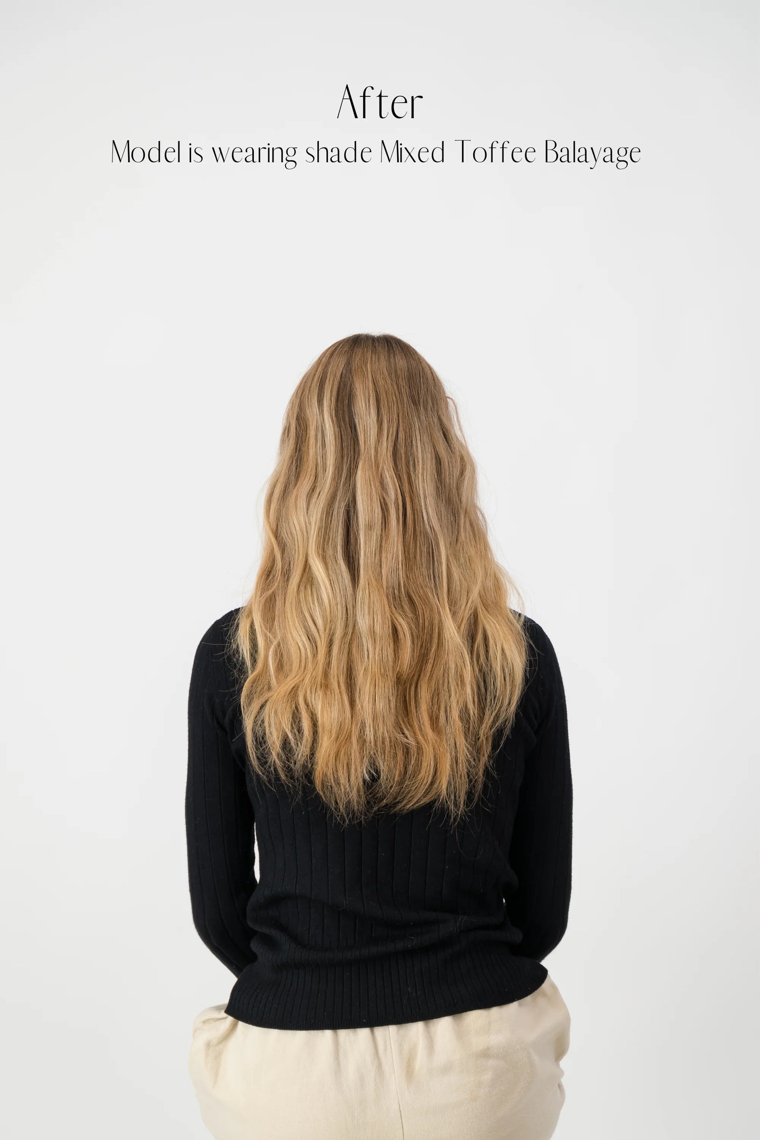 Toffee Brown Balayage Volumizing Clip-in Hair Set 60g Set / 14’’ in length