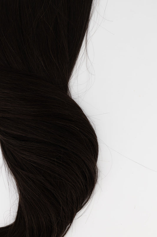 Brown Black Halo Hair Extensions
